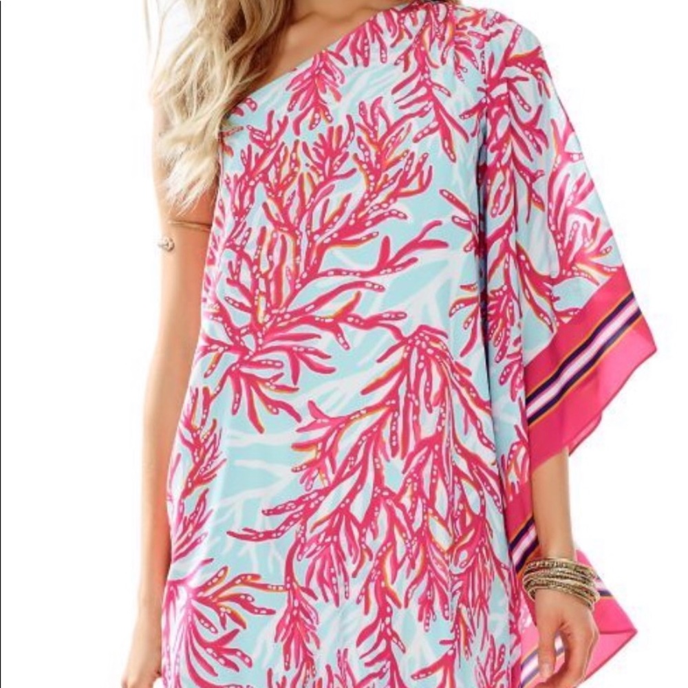 Lily Pulitzer Marlee One shoulder dress